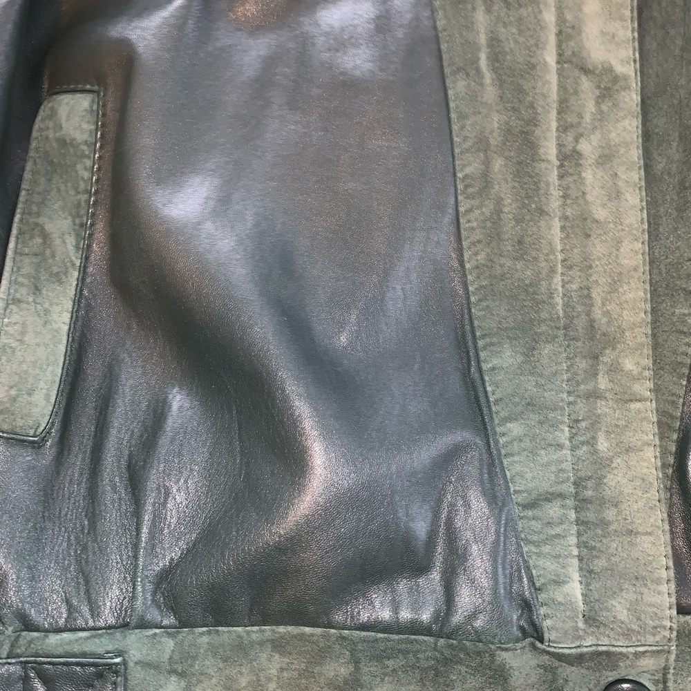 VINTAGE 90'S TO LEATHER FASHIONS LEATHER JACKET - Picture 4 of 16